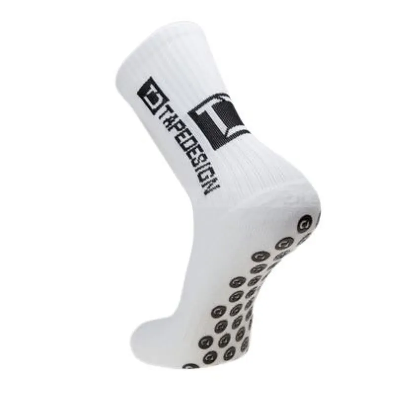 Calcetines de fútbol antideslizantes para hombre y mujer, medias deportivas gruesas, transpirables, suaves, de alta calidad, para correr, ciclismo,