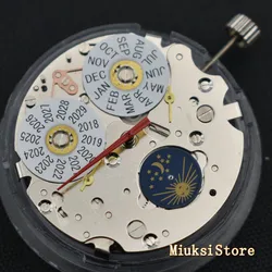 Sea gull ST1655 Automatic Mechanical Movement Moon Phase Day Date Mens Movement