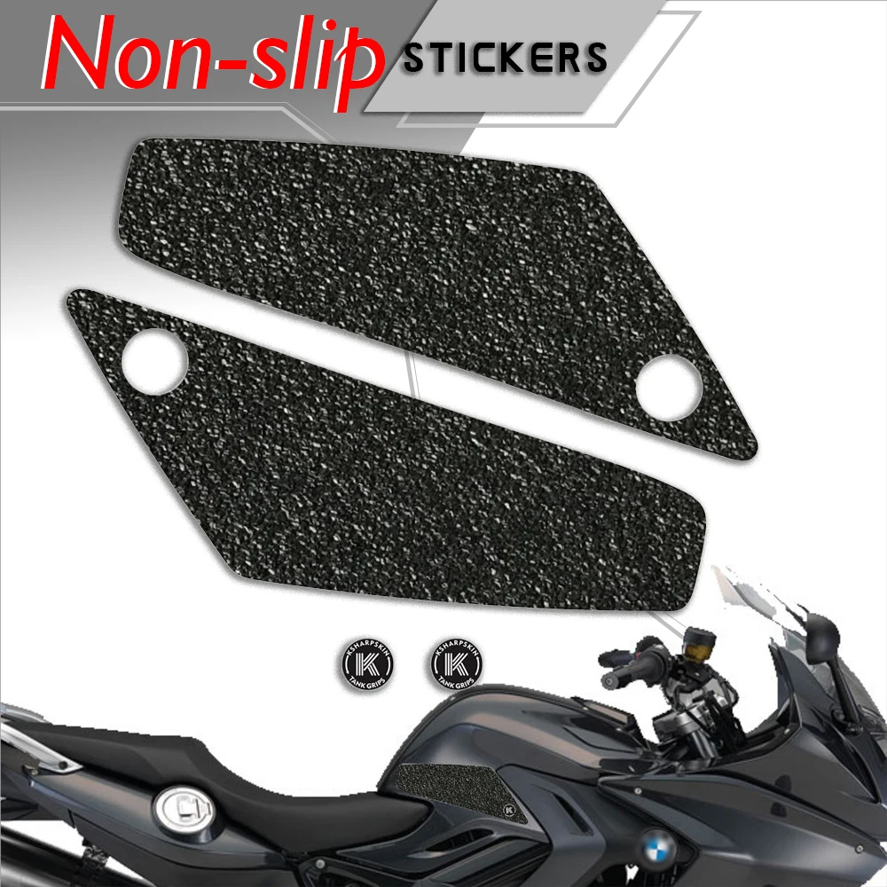 

Motorcycle Non-slip Sticker Grips Protector Sticker Decal Gas Knee Grip Tank Traction Pad decals For BMW 2009-2018 F 800 R