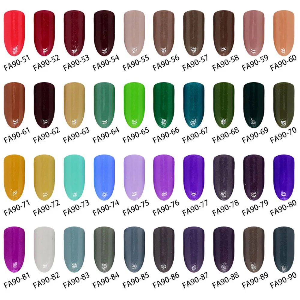 Kit de poudres acryliques 3 en 1 pour Nail Art, 10/20/30 HI Random, collection à séchage rapide, 90 couleurs, trempage, transparentes, Tc #99