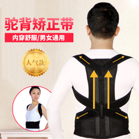 Humpback Correction Belt Spine Correction Fixed Support Plate Anti-kyphosis Back Correction Belt Adjustable Posture Corrector