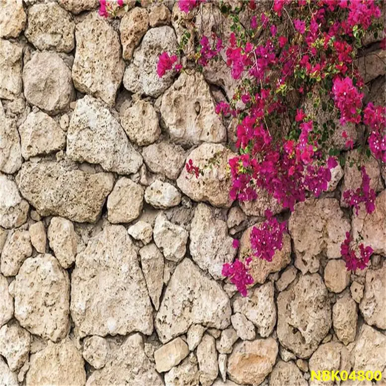 Laeacco Spring Green Vine Old Stone Stacked Wall Party Home Decor Scene Photography Backgrounds Photo Backdrops For Photo Studio