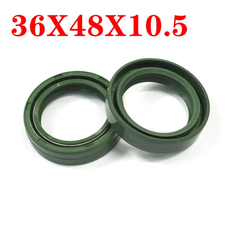 36X48X10.5 Motorcycle Front Shock Absorber Oil Seal  for Kawasaki KX125 KDX175 KE250 KL250 KL250R KLR250 KLX250 KX250 KX400