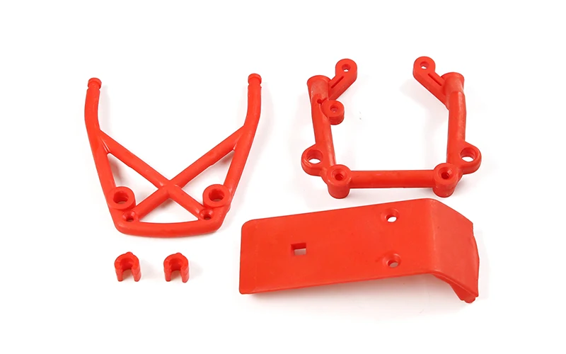 Rovan Front Bumper Support Brace and Rear Bumper Support Brace for HPI Baja 5B King Motor and Rovan Baja buggies