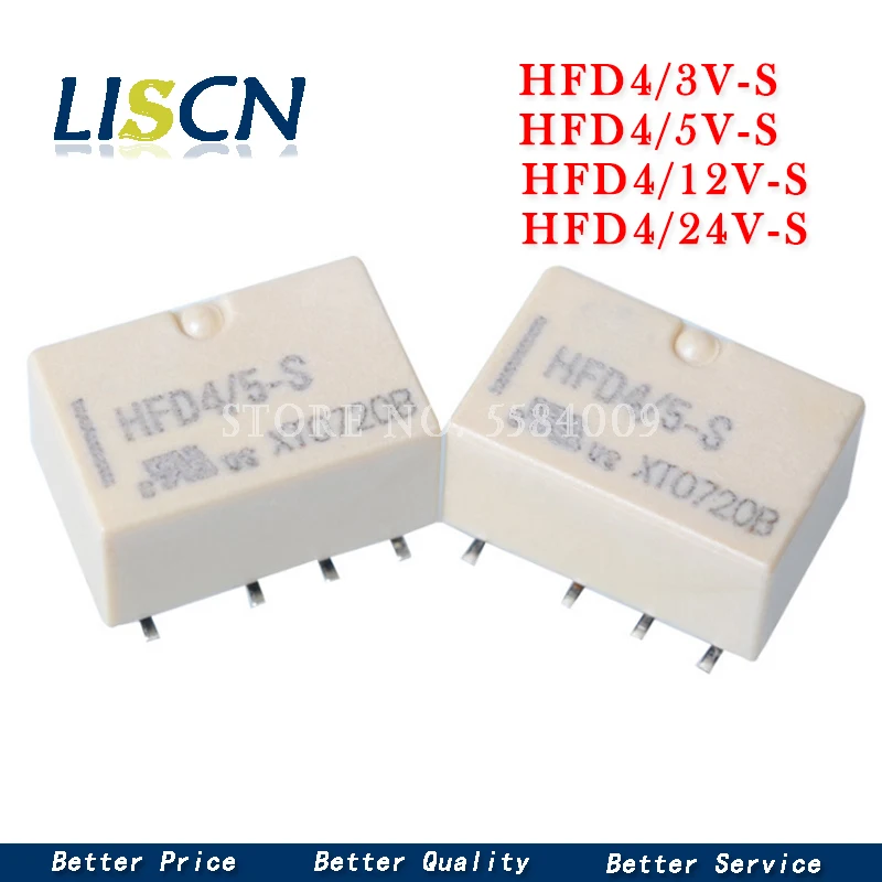2PCS Smd HFD4/3V, 5… - image