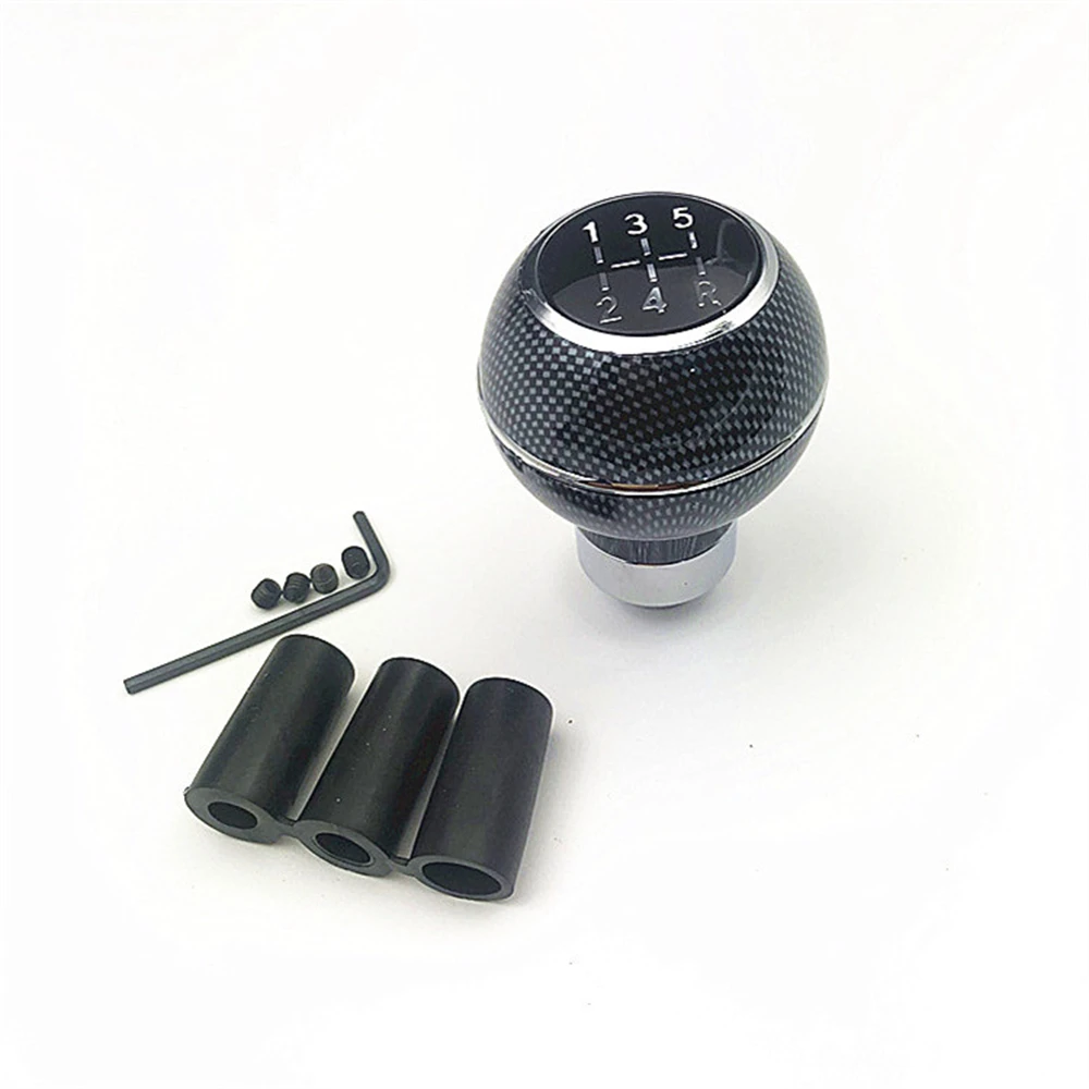 

New 5R 5 Speed Car Auto Truck Gear Shift Knob Shifter Lever Manual Automatic Transmission Fit For Honda Toyota Nissan Mitsubishi