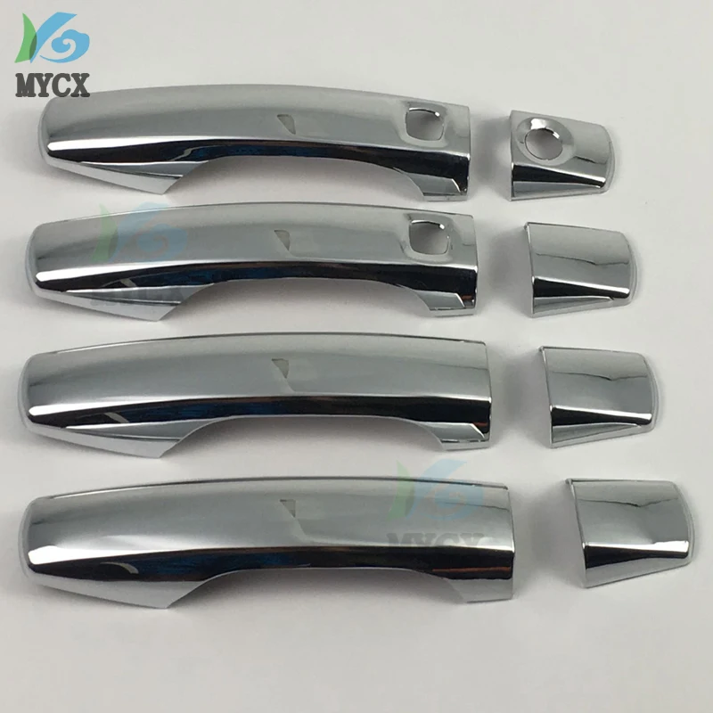 

Chrome ABS Door Handle Trim Cover For Toyota Land Cruiser 200 2008 2009 2010 2011 2012 2013 2014 2015 Accessories