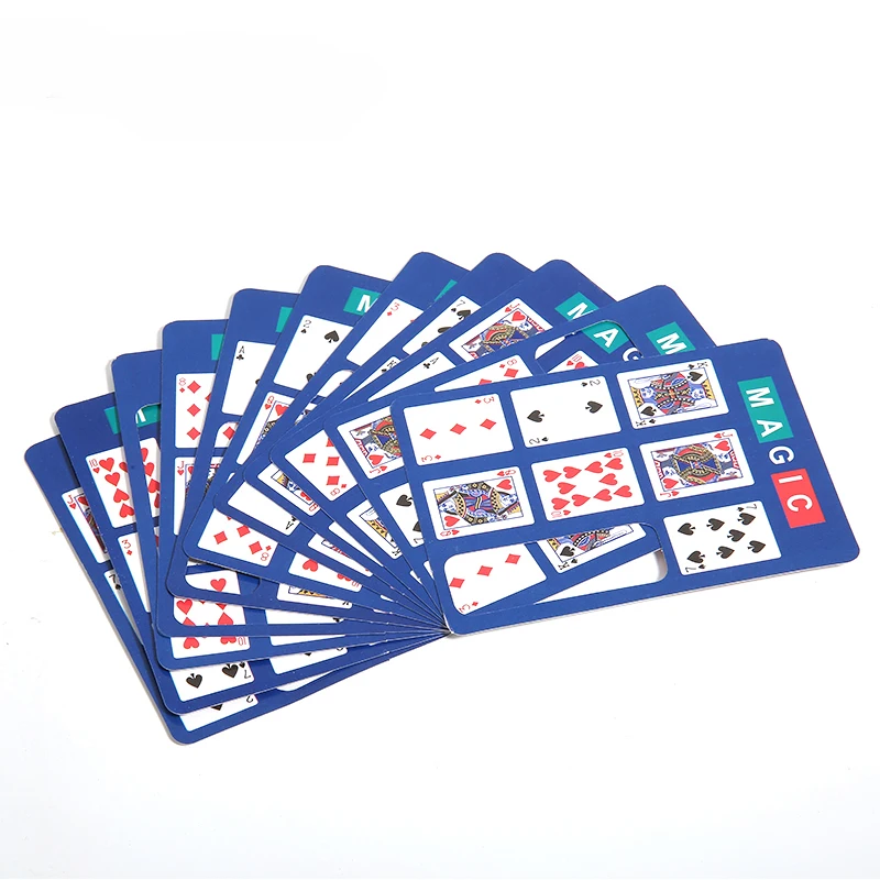 

Inductive card Magic Tricks Card Poker Monte Cards Tricks Easy Classic Magic Tricks For Close Up Magic Illusion