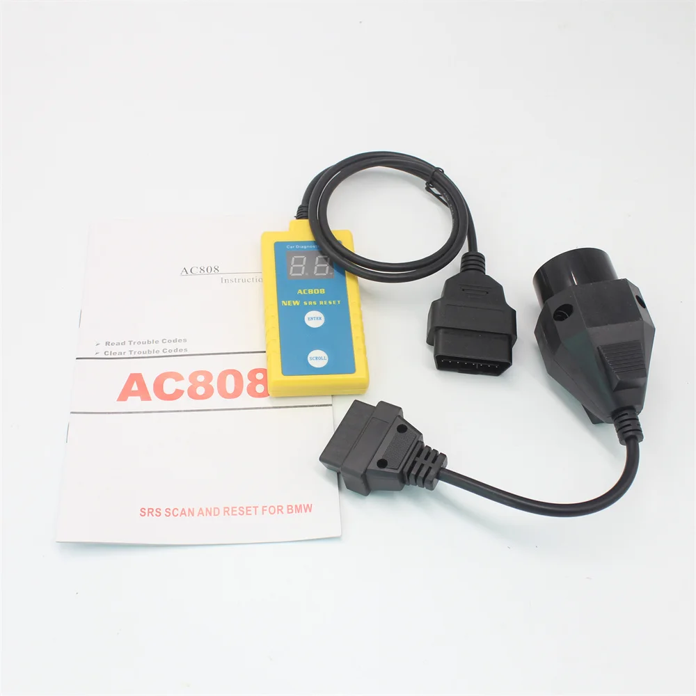 Professional Airbag Scan Reset Tool B800 for BMW 1994-2003 E36 E46 E34 E38 E39 Z3 Z4 X5 B800 Read and Clear Airbag Trouble Codes