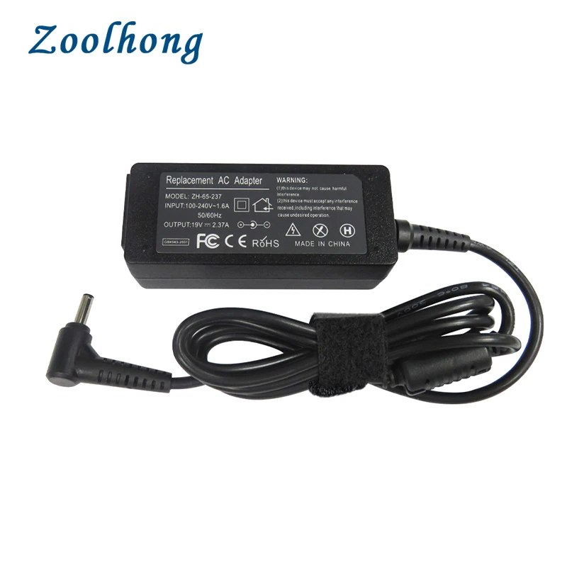 

19V 2.37A 45W laptop AC power adapter charger for Asus UX21A UX31A UX32A UX32V UX32VD UX21A-DB5x UX21A-1AK1 4.0mm*1.35mm