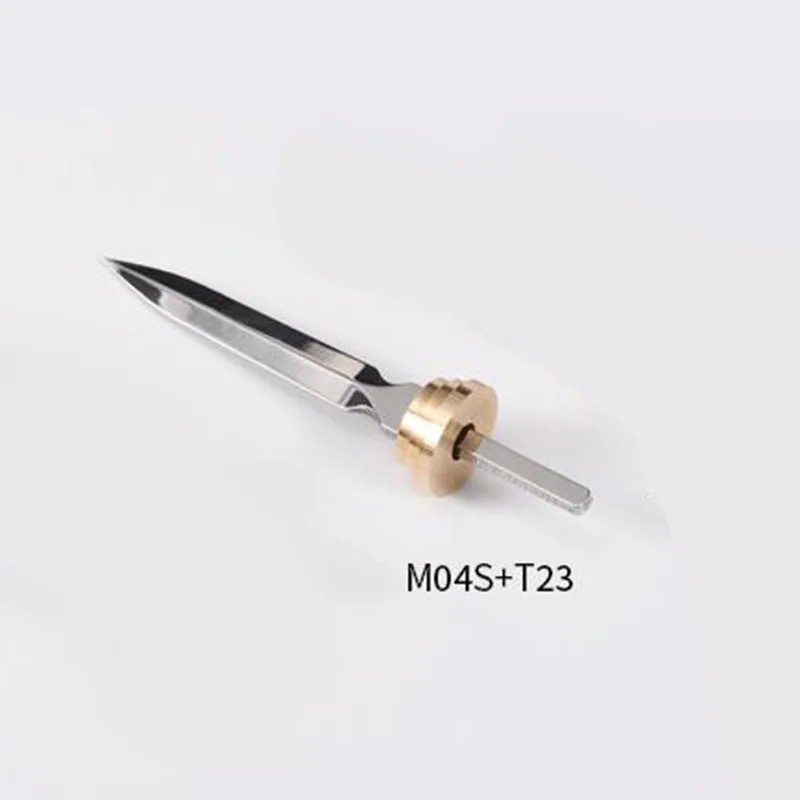 10Pcs Stainless Steel Tea Knife Blank Puer Knife Cone Shape with Metal Insert for Tea Brewing