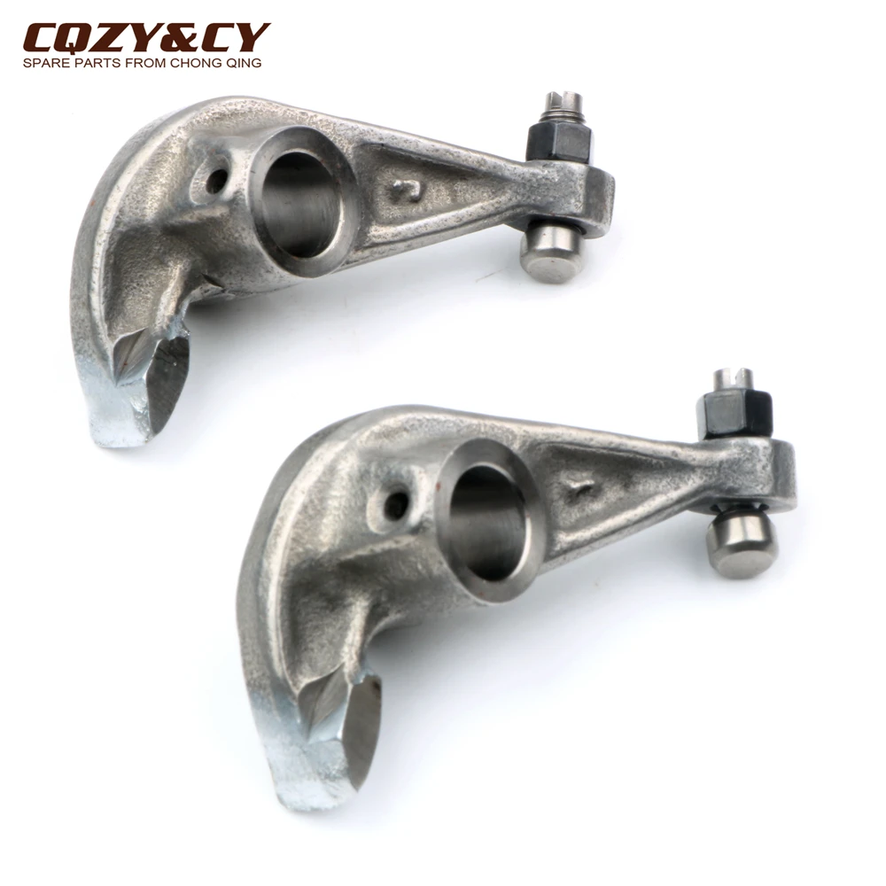 2PC Scooter high quality Rocker arm for Piaggio LIBERTY 125 150 08-14 4T 484709 830453 8304535 AP8540086 8444895 1-000-035-273