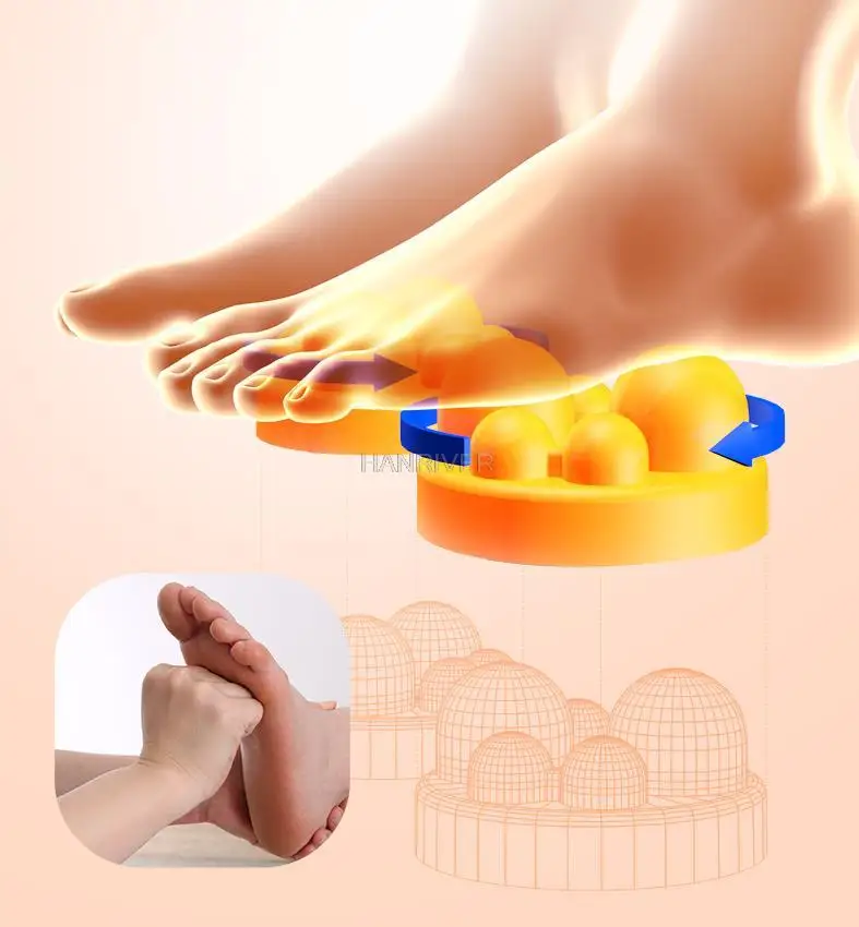 Home foot therapy machine, leg massager, soles, soles, acupoints, kneading, feet, shanks, fully automatic foot beautifier