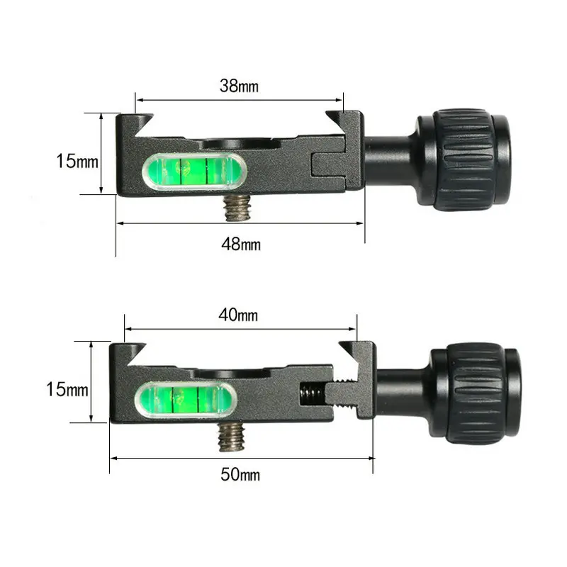 Szybkozłączka ze stopu aluminium szybkozłączka Adapter do montażu płytka zaciskowa do głowica kulowa statywu Arca Swiss Camera QR-60S