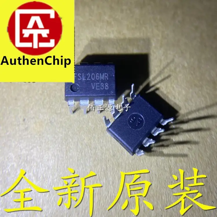 10pcs 100% orginal new in stock FSL206MR FSL206 commonly used LCD power chip IC integrated in-line DIP-8