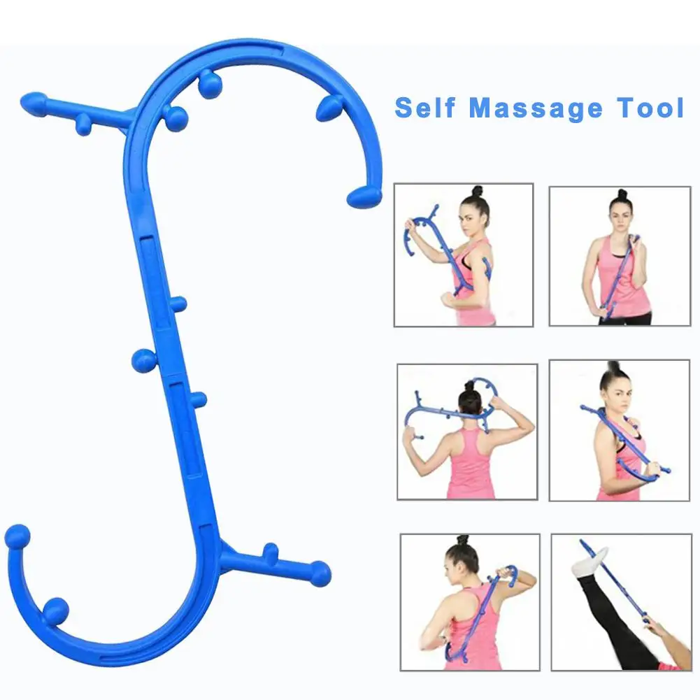 Deep Pressure massage tool body massager Trigger Point Self Massage Stick Body Muscle Relief Back Massager Thera Cane