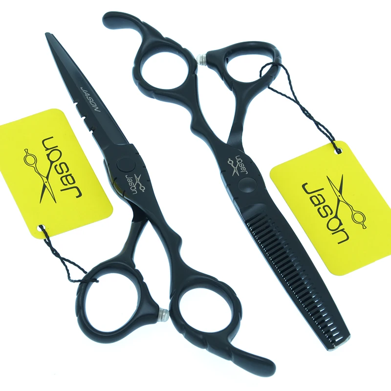 Jason 5,5/6 Zoll Professionelle Haarschere Salon Haarschnitt Schneideschere Japan Stahl Friseur Friseur Effilierschere A0066D – Detail 21