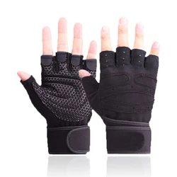 Weight Lifting  Fitness Gloves for Men and Women Gym Cycling Yoga Bodybuilding Training Breathable Anti-slip Half Finger Gloves