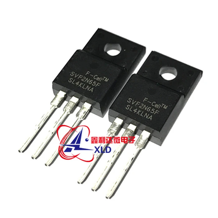 10PCS/lot SVF2N65F 2N65F TO-220F In Stock