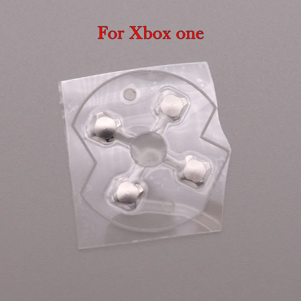 100pcs For Xbox One S Controller Replacement D-Pad Button Metal Dome Conductive Film Sticker