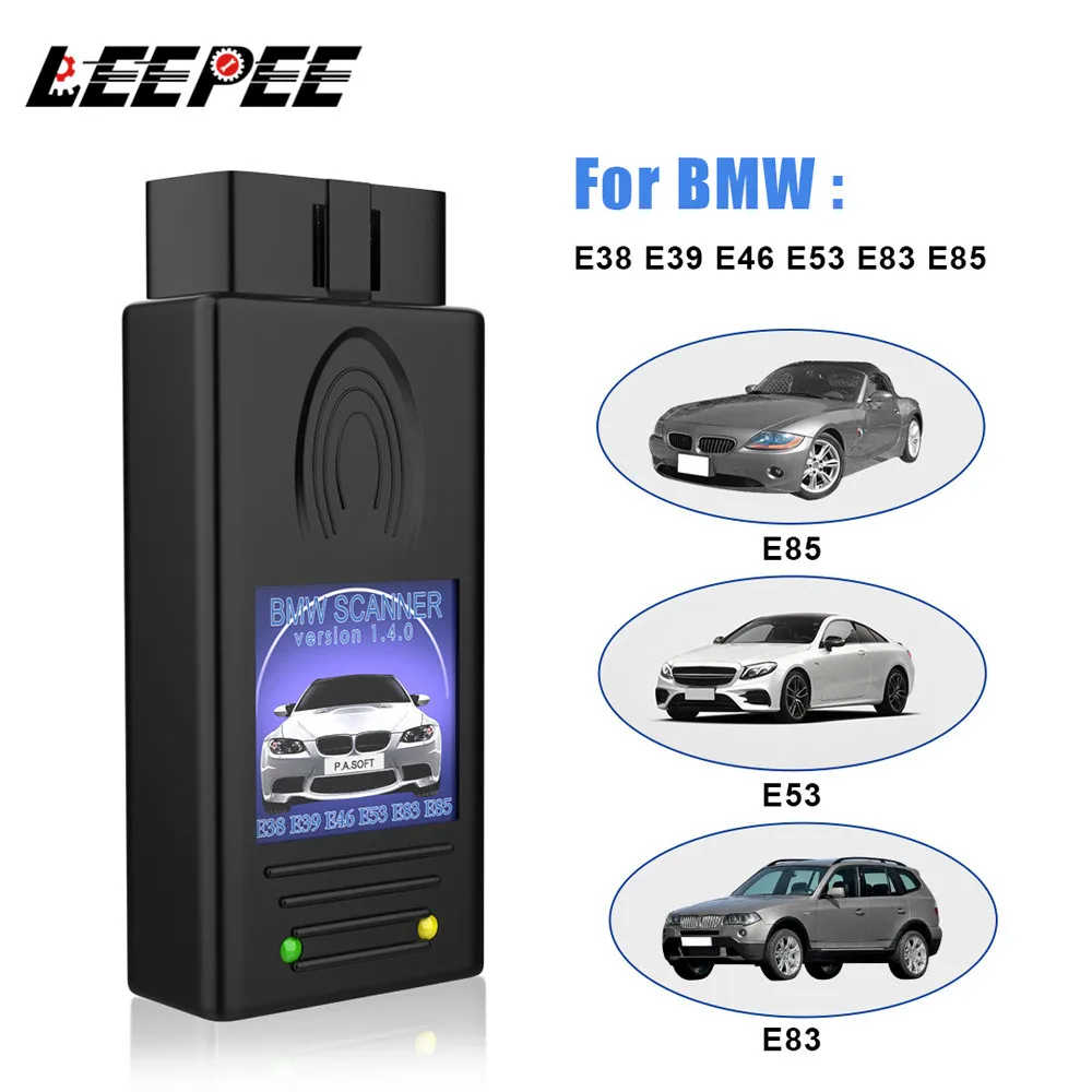 For BMW E38 E39 E46 E53 E83 E85 Diagnostic Tools Scanner 1.4.0 Unlock Version For Windows XP Car Code Reader Auto Accessories