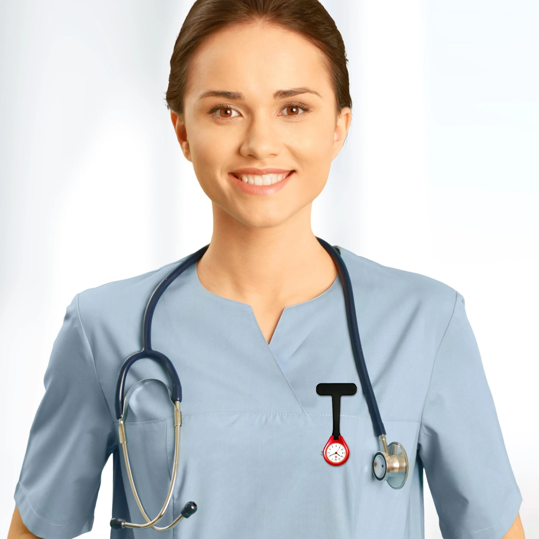 LANCARDO 2021 Новое поступление высококачественные цифровые часы со съемным циферблатом медицинская брошь карманные часы на цепочке кварцевые часы