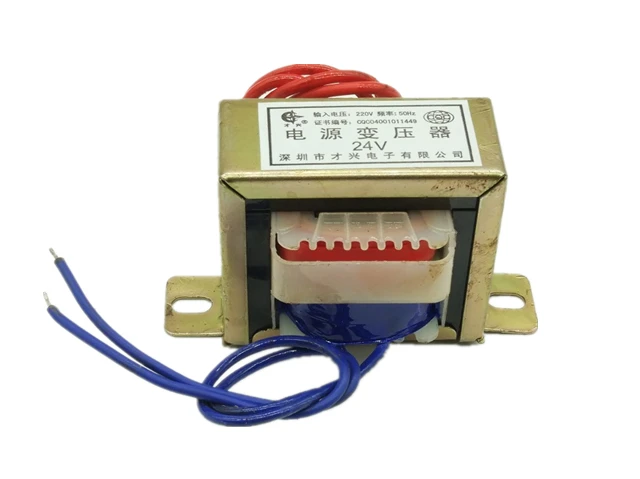 AC 6V 9V 12V 15V 18V 24V 36V 30V output voltage 2W EI input 220V/380V 50Hz~60Hz single / dual voltage copper power transformer