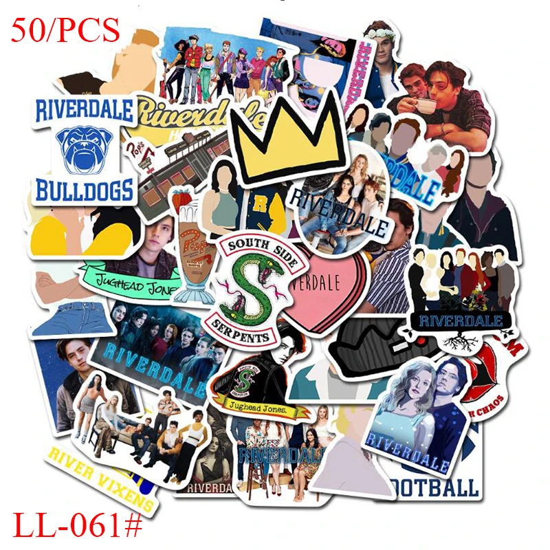 LL-061# 50/pcs American drama Dale PVC Personalized cartoon graffiti sticker Wall Bike Phone Sliding Plate Graffiti Styling