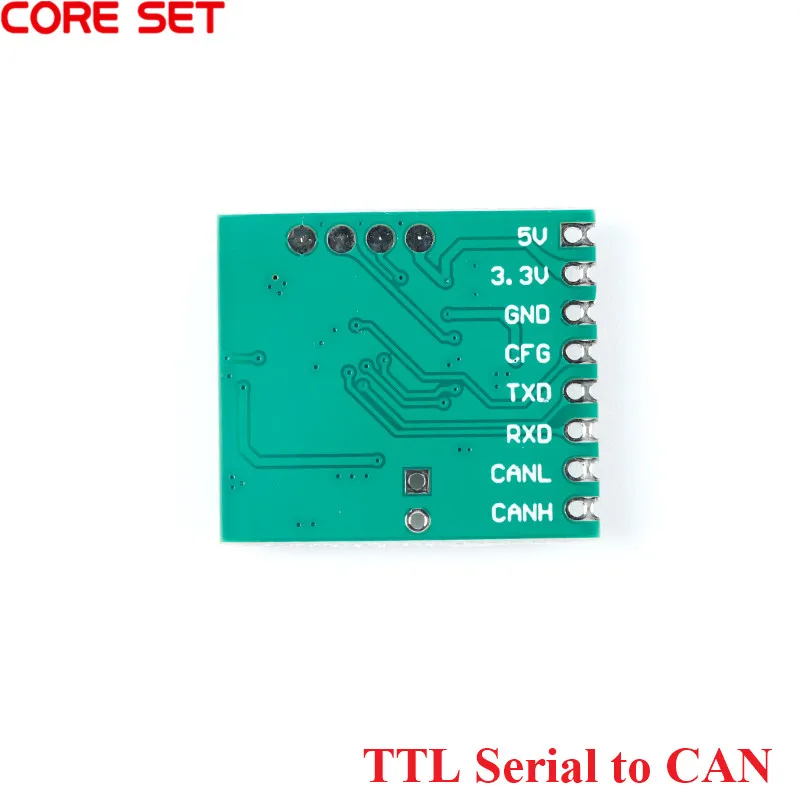 TTL Serial to CAN ModBus TTL to CAN Bidirectional Converter Module 3.3V/5V Filter Regulator Transparent Transmission