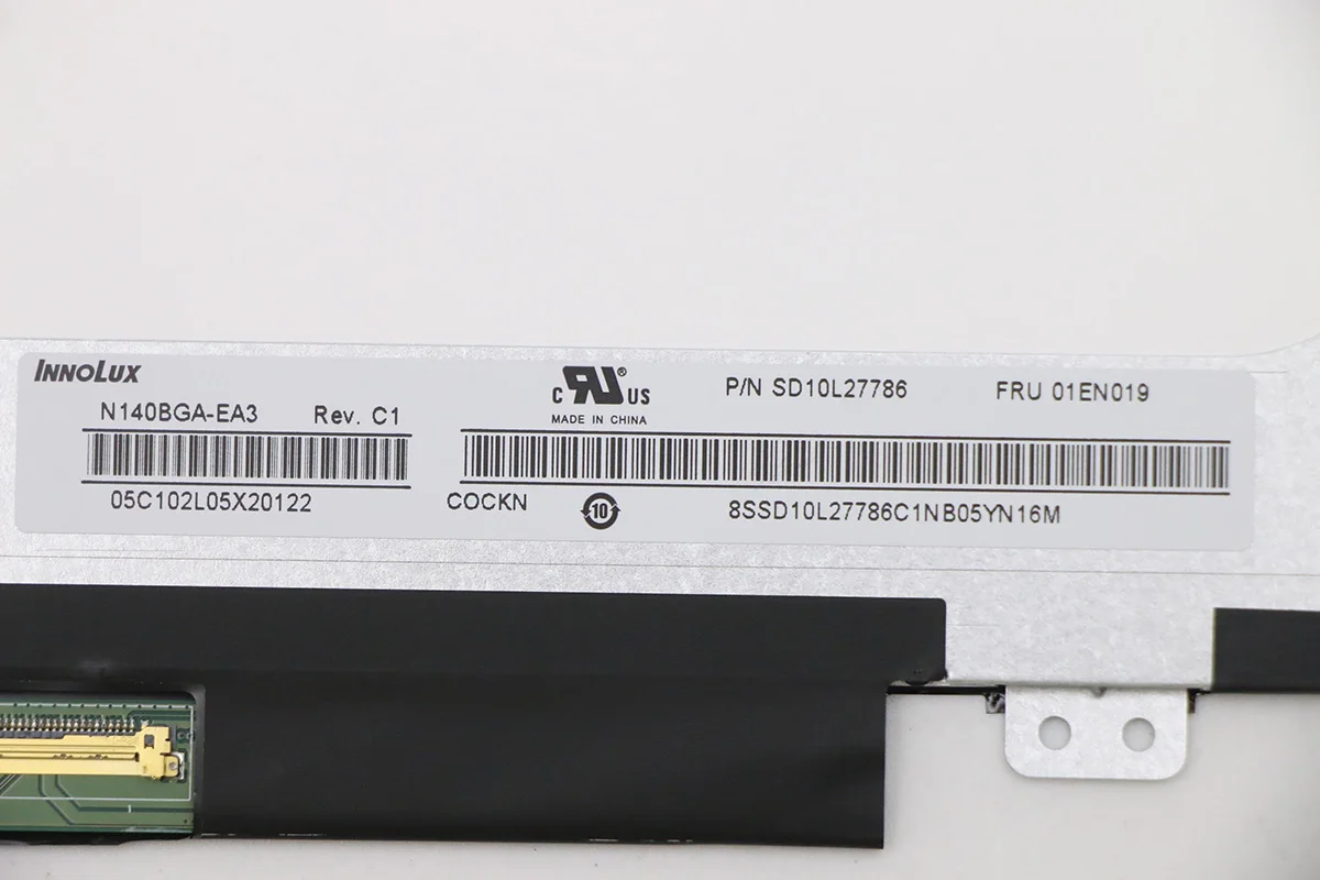 Imagem -04 - Fino Laptop Tela Lcd N140bga-ea3 N140bge-e33 Ltn140at31 para Lenovo Thinkpad L470 E470 A475 E475 L480 L490 1366x768 30pin 14.0