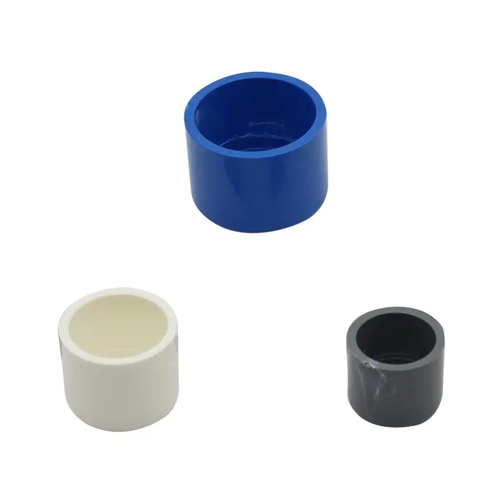Inner Diameter 20/25/32mm PVC Pipe End Plug Water Pipe Plug Tube End Cap Garden Irrigation Pipe Fittings  Plumbing Accessories