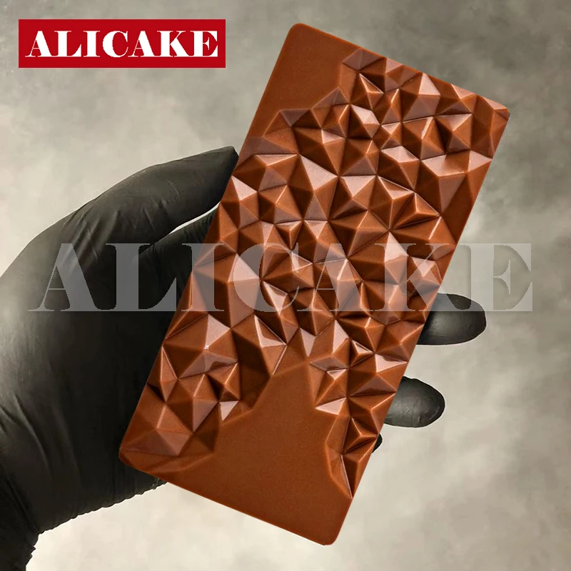Chocolate Molds for Candy Bar Acrylic Mold Polycarbonate Professional Baking Pastry Confectionery Utensils Cake Bonbons Moulds