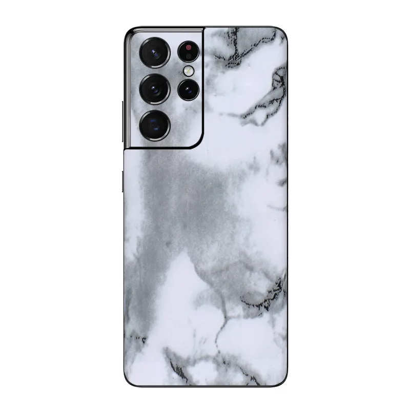 Marble Matte Film Wrap Skin Phone Back Paste Sticker For SAMSUNG Galaxy Note 20 Ultra S20 Note 10 S10 Plus S10e S9 S8+ Note 8 9 