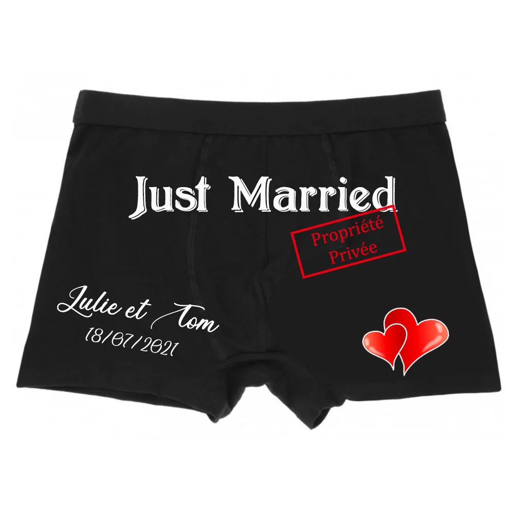 Custom Boxer for Men, Boxer, Butt to Sitting, Valentine's Day Gift, married Boxer, Dad Gift