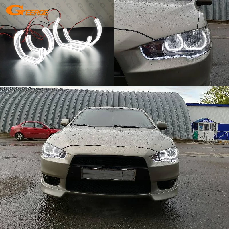 

Для Proton Inspira 2010 2011 2012 2013 2014 2015 Ультра яркий DTM M4 Стиль Led Angel Eyes Halo Кольца Дневного света Автомобильные аксессуары