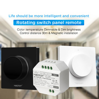 Miboxer K1 K1B TRI-C1 Rotating Switch Panel Remote AC Triac RF Push Wifi Dimmer Switch Brightness Color Temperature for LED Buld