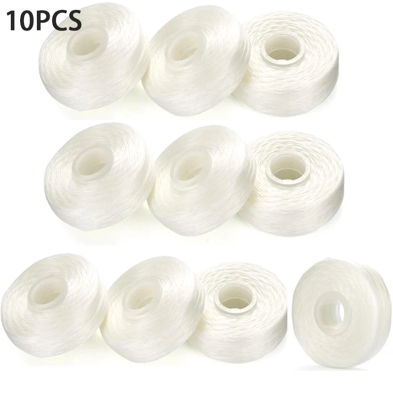 10 Rolls Dental Flosser Built-in Spool Wax Mint Flavored Europe Replacement Flat Wire Dental Floss 50M/Roll Total 500M