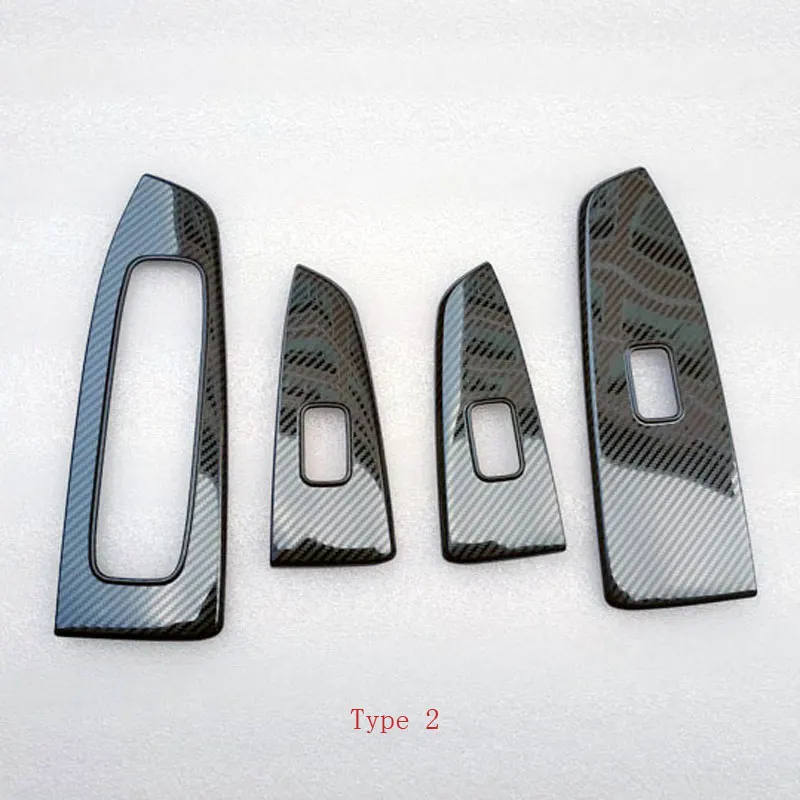 Interior Car Window Motor Door Handle Armrest Cover Trim for Kia Cerato K3 4 Forte 3 2019 Car Styling Sticker Accessories 4 Pcs