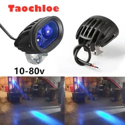 3'' 20W LED Warning Light Blue Signal Lamp Forklift Truck Spot Safety Light led Spotlight Car Driving light Waterproof IP67