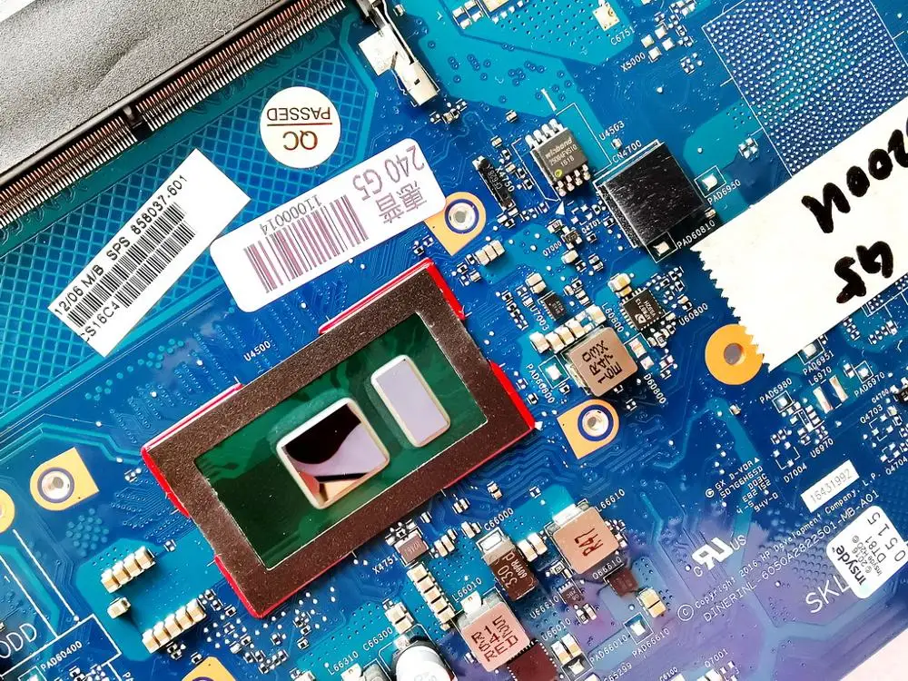

Оригинальная материнская плата для ноутбука HP 250 G4 240 G5 i5-6200U 858037-601, протестирована, хорошая, бесплатная доставка