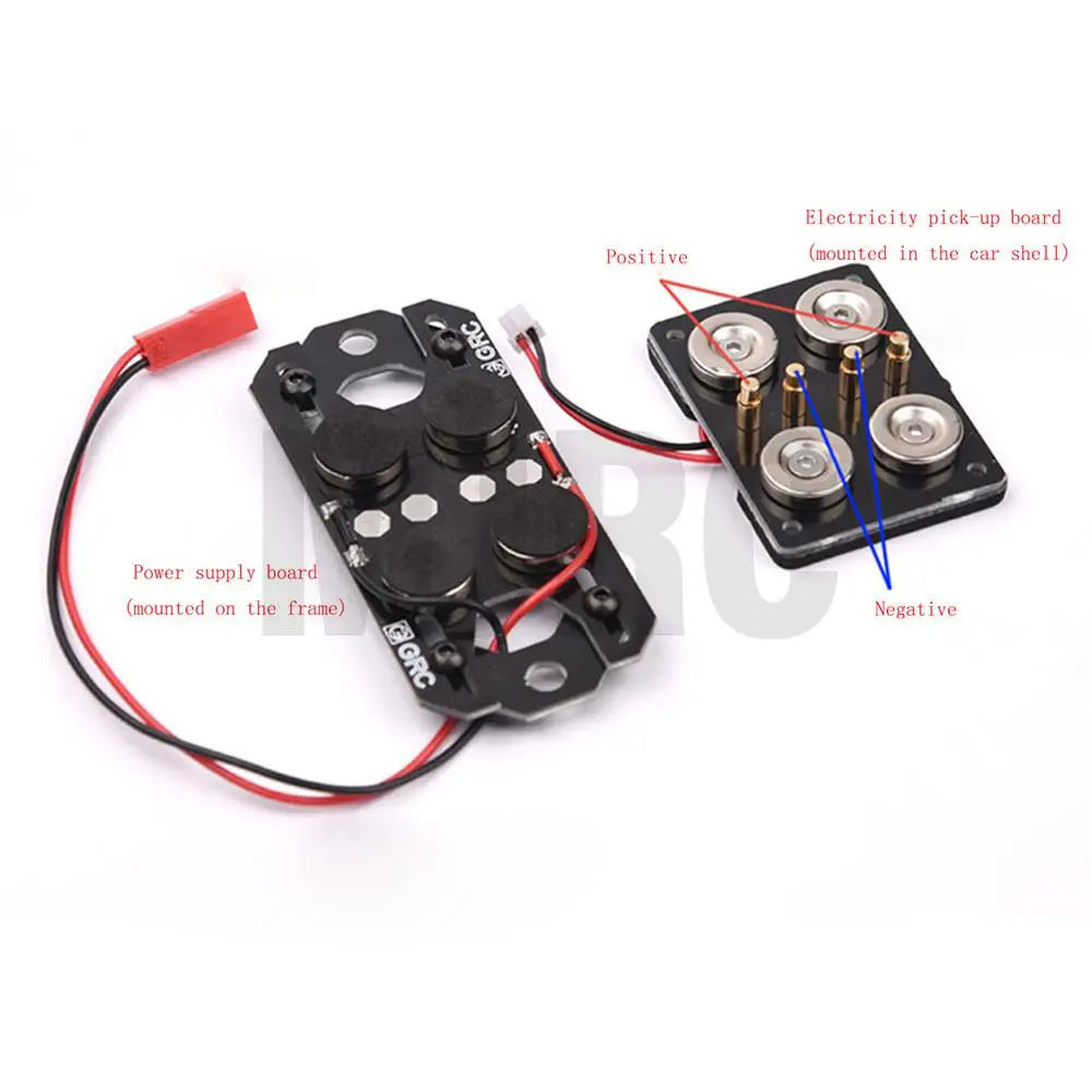 Grc Magnet Power Supply Body Post Universal Magnet Car Shell Column For 1/10 1/8 Trax Trx4 Trx6 Rc Car Upgrade Accessories