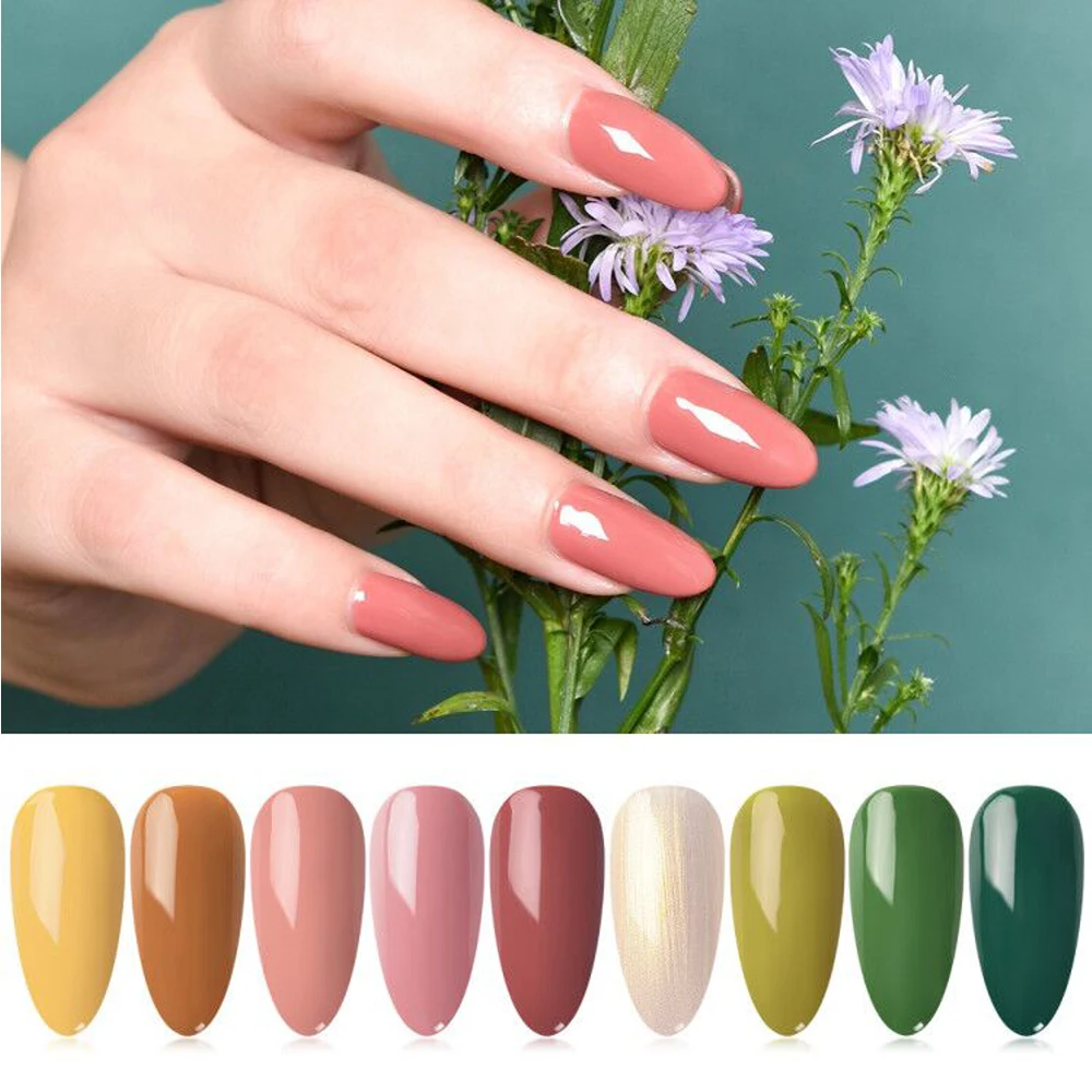 KADS 7ml Nail Gel Polish Nail Art UV Gel Nail Polish Hybrid Varnishes GeL acquer Top Base Coat Manicure Glue Soak Off Nails Art