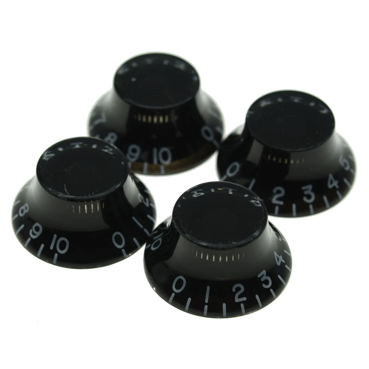 KAISH USA/Imperial Spec LP Guitar Bell Knobs 24 Fine Spline Top Hat Knobs for Gibson Les Pauls or CTS Pots