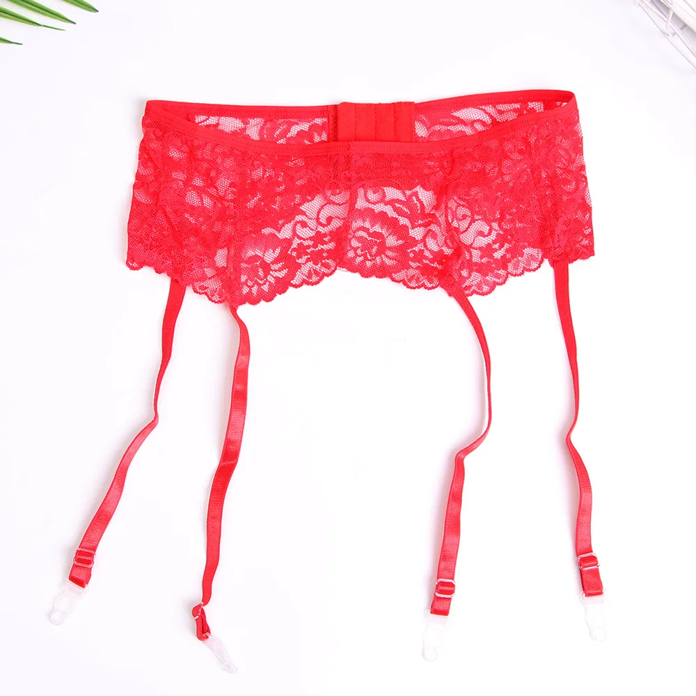 Women Lace Thigh Highs Stockings Sexy Suspenders Garter Belt Suspender Set Lingerie Garters For Stockings Women's Intimates