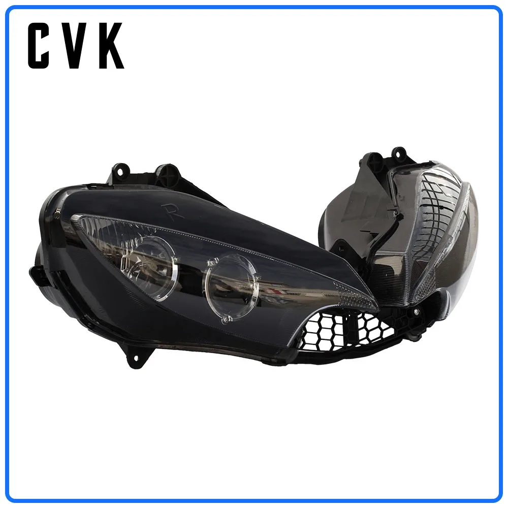 CVK Motorcycle Headlight Headlamp Head Light For YAMAHA YZF 600 R6 2003 2004 2005 YZF-R6 03 04 05 Head Lamp Headlight assembly