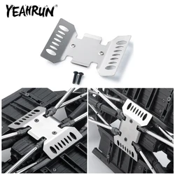 YEAHRUN Metal Chassis Armor Protection Skid Plate for Axial SCX10 III Early Bronco Wrangler Gladiator Base Camp 1/10 RC Car