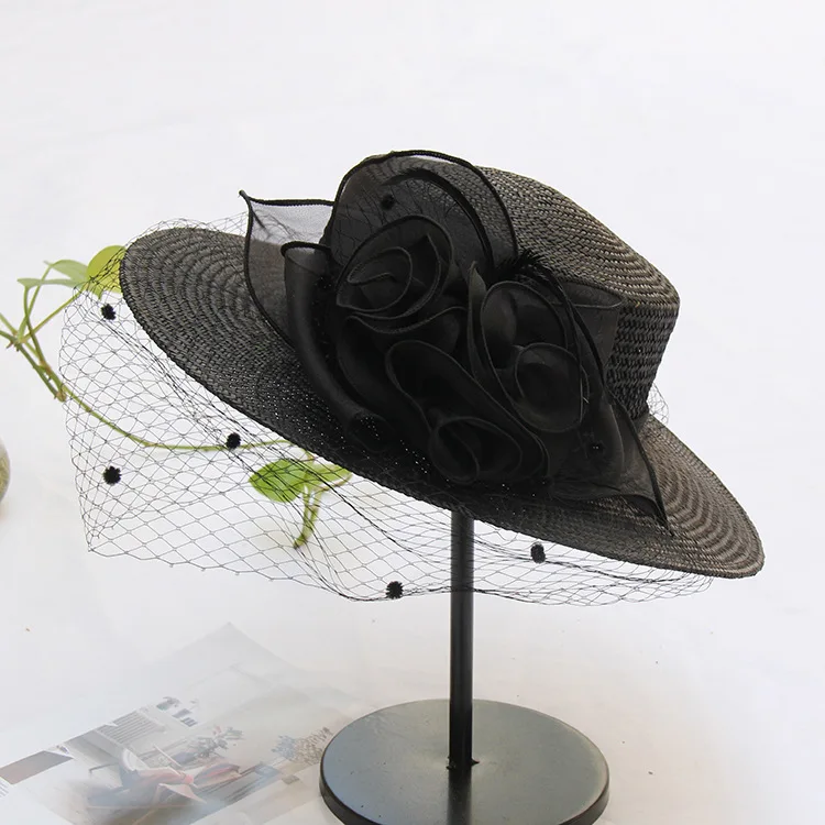 2021 Party Bride Headwear Beautiful Hat Women Elegant Chic Headdress Cocktail Race Hair Accessories