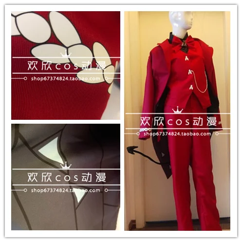 

Костюм для косплея Helltaker Beelzebub с хвостовыми перчатками по индивидуальному заказу на Хэллоуин и Рождество