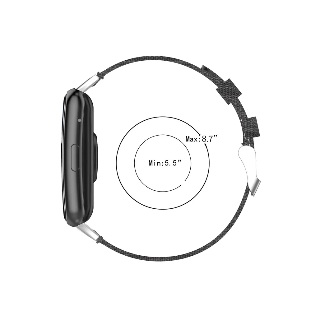 Нейлоновый ремешок для наручных часов сменный ремешок для наручных часов w/Нержавеющая сталь Пряжка браслет для Huawei часы подходят аксессуары