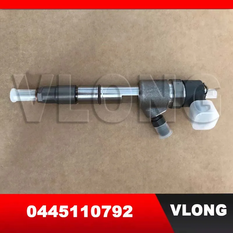 0445110792 Diesel Fuel Injector 0 445 110 792 Common Rail Injection Nozzle 0445110791 For QUANCHAI 4D22E41000